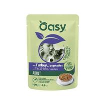 OASY Strips in Gravy Adult with Turkey and vegetables – drėgnas ėdalas šunims – 100g