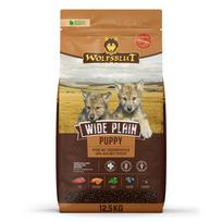 WOLFSBLUT Wide Plain Puppy Horse with sweet potatoes – sausas maistas šunims – 12,5kg