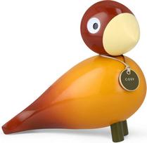 Kay Bojesen Medinė dekoracija Story Bird Cosy, oranžinė
