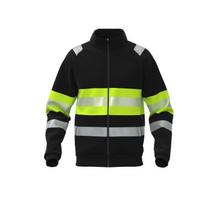 Džemperis BoSafety ML-FENIX-C1-0204 su atšvaitinėmis juostomis Hi-vis detalėmis ir paaukštinta apykakle
