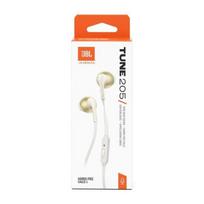 JBL Tune 205 Ausinės su Laidu Auksinės EU