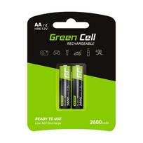 Green Cell GR05 buitinių baterijų Įkraunama AA tipo Ničas-Metalų hidrido (NiMH) baterija
