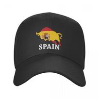 Klasikinė Ispanijos Jaučio Ispanijos Vėliava Beisbolo Kepuraitė Unisex Moterims Individualiai Reguliuojama Suaugusiųjų Tėčio Kepurė Lauko Baseball Cap