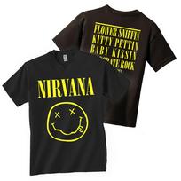 Nirvana Unisex marškinėliai Smiley Face Logo ly Licensed S