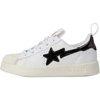BAPE x adidas Superstar 360 K Balti Juodi Vaikų Kedai Debesėlio Baltumo Pagrindinės Juodumo Metališkai Auksiniai JQ2400 30