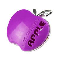 Auto Car Air Freshener Outlet Perfume Scent Interior Apple Shape Aromatherapy Fashion Car Air Freshener Car Styling Vent Clip violetinė