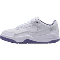 Air Jordan Flight Court GS White Dusty Amethyst Kids Sneakers HF3333-115 36
