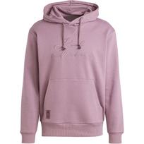 Adidas Real Madrid FW24 Comfortable Pullover Casual Hoodie American Vintage Sweatshirt Men hoodies Dark-Gray Purple Pink IT3766 M