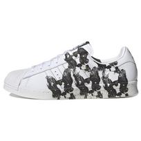 Adidas Originals Han Meilin X Superstar 80S Šunies Odos Žemakulniai Sportbačiai Unisex Sportbačiai Balti Juodi ID4387 44⅔