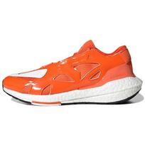 Stella McCartney X Adidas ULT Shock Absorption Patent Fabric Leather Non-Slip Wear-Resistant Low-Top Running Shoes Women Sneakers Orange GX9865 36⅔