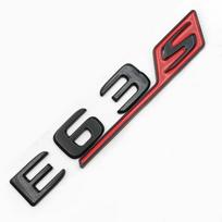 3D Raidės Automobiliams Mercedes E63S AMG W212 W213 Galinės Bagažinės Lipdukas Sparno Apdailos Ženklelis V8 Biturbo 4matic Emblema Logotipas Priedai E63S Red