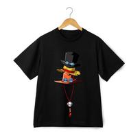 Vienas Gabalas Trio Brolių Kepurės Krūva Marškinėliai – Luffy Ace Sabo Anime Pirato Tee S