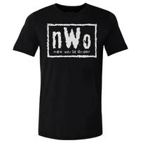 Imtynininko Black nWo Retro Grafinis Marškinėlis Vyrams Moterims Per didelis Vyriškas Marškinėlis Laisvalaikio Trumpomis Rankovėmis Viršūnės Marškinėliai Drabužiai#Spalva S juoda