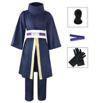 Anime Tobi Uchiha Cosplay Kostiumas Obito Kaukė Karnavalo Helovino Šventės Kostiumai Apranga Suaugusiems Ninzių Drabužiai 3XL
