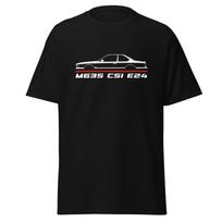 Aukščiausios kokybės marškinėliai BMW M635 CSi E24 1984-1989 automobilių gerbėjams Gimtadienio dovana S