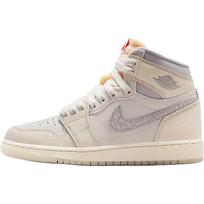 Air Jordan 1 High Retro OG GS Sail University Red Vaikų sportbačiai Šviesiai dramblio kaulo spalvos Kokoso pienas Fantominis IH4281-100 37.5