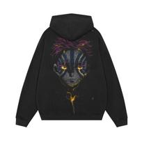 Rudens/Žiemos gobtuvas Demon Slayer Akaza Erchuang Harajuku Y2k Poros ilgomis rankovėmis Retro viršus Vyriškas ir moteriškas laisvas kasdienis S