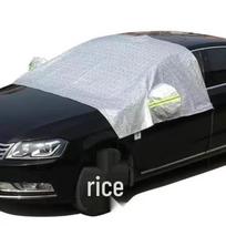 Sunshade Car Half Cover: Summer Protection, Heat Insulation, Rain & Hail Guard MPV/Business Universal