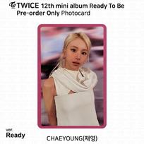 DU KARTUS 12-asis mini albumas, paruoštas būti fotokortele Žinučių kortelė Atvirukas Chaeyoung POB Photocard - Ready ver