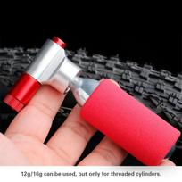 12G/16G mažas plieninis cilindras Mini cilindras CO2 butelis Mažas dujų balionas Alaus gamyba 8 mm greito prijungimo pagoda galvutė Įkraunamas