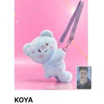 BT21 Hug Me pliušinė crossbody krepšys Kelionė