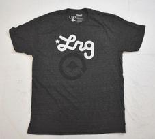 Lifted Research Group LRG Vyriški marškinėliai su hether juodos spalvos dviračio logotipu Nauji M, L 2XL