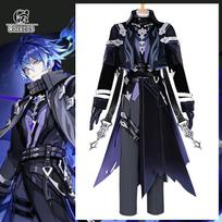 Žaidimas Genshin Impact Flins Cosplay Kostiumas Šešėlinės Šviesos Svetimi Vaiduokliai Flins Vyriškas Kostiumas Helovino Vaidmenų Kostiumas M