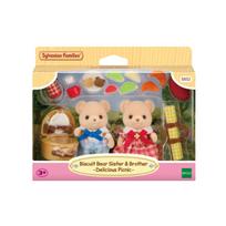 SYLVANIAN FAMILIES Rinkinys „Sausaininių meškučių iškyla“