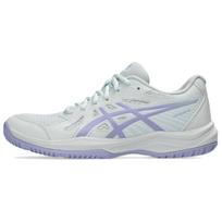 Asics Upcourt 6 Patogūs Sportiniai Badmintono Batai Moteriški Batai Balti 1072A107-405 36