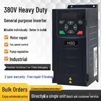 Didelio našumo 380V/220V trifazis dažnio keitiklis, 0,75-11KW greičio reguliatorius 0.4KW-220V
