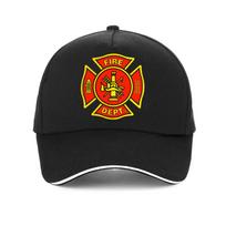 Gaisro gesinimo ugniagesio beisbolo kepuraitė vasarinis snapelis Priešgaisrinės tarnybos kepurė Unisex Medvilninė kvėpuojanti lauko Snapback kepuraitė Casquette Adjustable