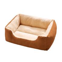 Pluh Pet Nest  ortopedinė šunų sofa-lova mažiems vidutiniams šunims Minkšta kačių sofa, kurią galima plauti S šviesios kavos spalvos