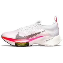 Nike Air Zoom Tempo NEXT% Flyknit Rawdacious Vyriški sportbačiai Balti Washed-Coral Pink-Blast DJ5430-100 45