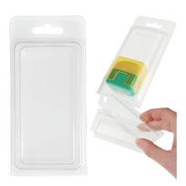 Dėžė su rankena 18.5x13x9.7 cm - skaidri - plastikinė - organizatorius