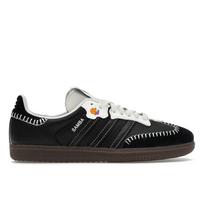 adidas Samba OG Mirties dienos pakuotė - Juodi vyriški kedai Core-Black Off-White Grey-Six JI3932 38⅔