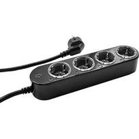 Shelly Power Strip 4 Gen4 schwarz - 4-fach Steckdosenleiste, WiFi, Bluetooth, Zigbee, Matter, Apple HomeKit, Alexa Shelly_PS4_Gen4_s