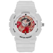 Vaikams Elektroninis laikrodis Anime figūrėlė Luffy Studentams Vandeniui atsparus riešo laikrodis Berniukui Mergaitei Sportinis kvarcinis laikrodis Vaikų dovana