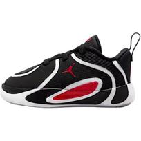 Air Jordan Tatum 4 TD Juodi/Balti/Universiteto Raudoni Kūdikių Sportbačiai HQ4612-001 25