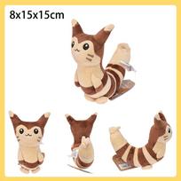 Naujas Pokemon Furret pliušinis žaislas blizgus rožinis rudas mielas Furret iškamša U formos minkšta kaklo pagalvė aukštos kokybės gimtadienio dovanos