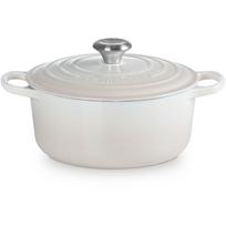 Le Creuset Signature Roaster round 24cm meringue (21177247164430)
