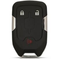 Smart Keyless Fob Shell for Chevrolet Tahoe Silverado Suburban Tahoe GMC Sierra Acadia Terrain YUKON Remote Key Case gray