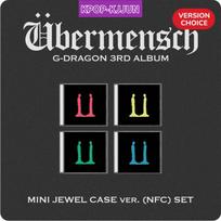 G-DRAGON - 3-iasis albumas [Übermensch] (MINI JEWEL ver.) (NFC) ver 1