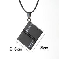 Anime Death Note Kaklo papuošalas Virvelė Odinis Čokeris Mada Juodas Užrašų knygelės Modelio Pakabukas Kaklo papuošalas Moterims ir Vyrams Aksesuaras 50cm