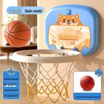 Children's Indoor Basketball Hoop and Stand - Folding Storage Toy for Boys and Babies