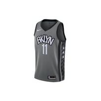 Nike NBA Statement Edition Swingman marškinėliai 2019-2020 m. sezonui, pralaidūs orui, greitai džiūstantys, Brooklyn Nets, Kyrie Irving #11 vyriški marškinėliai pilki AT9792-004 XXXL