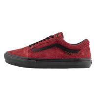 Vans Skate Old Skool Hairy Suede - Bordo Raudonumo Unisex Kedai Juodi VN0A2Z32KGD 40