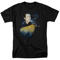 Star Trek TNG Data 25th Anniversary Men’s T-Shirt S-5XL Licensed Tee S