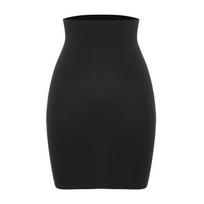 Moteriškos apatinės suknelės, skirtos aukštu juosmeniu, apatinės suknelės, besiūlės, liekninančios kūno formavimo priemonės. S juoda