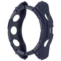 Apsauginis dėklas Garmin Enduro 3 išmaniajam laikrodžiui, ekrano apsauginis bamperis Garmin Enduro3 išmaniųjų laikrodžių priedai Garmin Enduro3 tamsiai mėlyna spalva