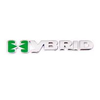 3D Metalo HIBRIDINIS Logotipas Automobilio Galinės Bagažinės Emblema Ženklelis Šoninio Sparno Lipdukai Prius Rav4 Camry Prius Crown Auris T RD A
